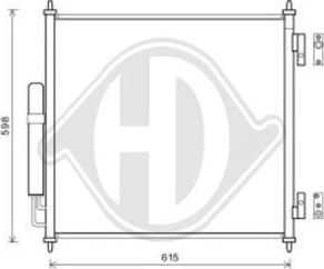 Diederichs DCC1954 - Condensatore, Climatizzatore autozon.pro