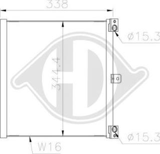 Diederichs DCC1952 - Condensatore, Climatizzatore autozon.pro