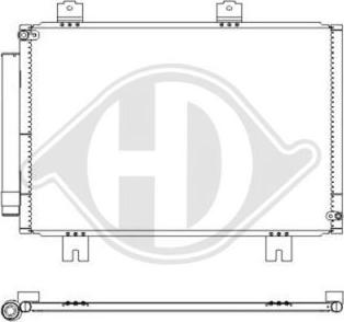 Diederichs DCC1967 - Condensatore, Climatizzatore autozon.pro