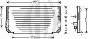 Diederichs DCC1412 - Condensatore, Climatizzatore autozon.pro