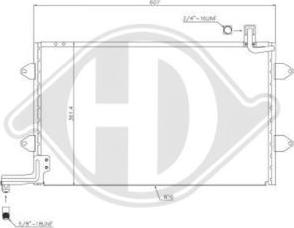 Diederichs DCC1424 - Condensatore, Climatizzatore autozon.pro