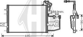 Diederichs DCC1475 - Condensatore, Climatizzatore autozon.pro