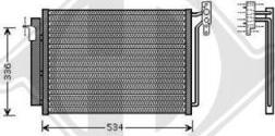 Diederichs DCC1567 - Condensatore, Climatizzatore autozon.pro