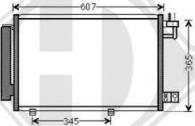 Diederichs DCC1640 - Condensatore, Climatizzatore autozon.pro