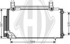 Diederichs DCC1651 - Condensatore, Climatizzatore autozon.pro