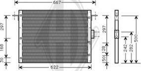 Diederichs DCC1006 - Condensatore, Climatizzatore autozon.pro