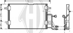 Diederichs DCC1015 - Condensatore, Climatizzatore autozon.pro