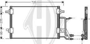 Diederichs DCC1027 - Condensatore, Climatizzatore autozon.pro