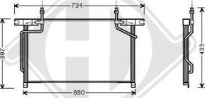 Diederichs DCC1108 - Condensatore, Climatizzatore autozon.pro