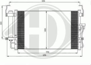 Diederichs DCC1894 - Condensatore, Climatizzatore autozon.pro