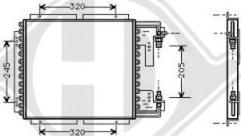 Diederichs DCC1316 - Condensatore, Climatizzatore autozon.pro