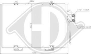 Diederichs DCC1317 - Condensatore, Climatizzatore autozon.pro