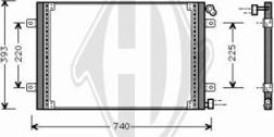 Diederichs DCC1327 - Condensatore, Climatizzatore autozon.pro