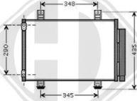 Diederichs DCC1787 - Condensatore, Climatizzatore autozon.pro