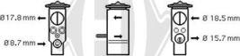 Diederichs DCE1046 - Valvola ad espansione, Climatizzatore autozon.pro