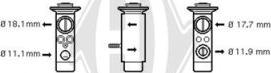Diederichs DCE1055 - Valvola ad espansione, Climatizzatore autozon.pro