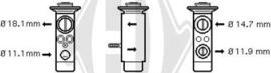 Diederichs DCE1056 - Valvola ad espansione, Climatizzatore autozon.pro