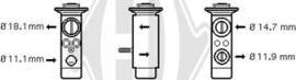 Diederichs DCE1053 - Valvola ad espansione, Climatizzatore autozon.pro