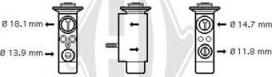 Diederichs DCE1004 - Valvola ad espansione, Climatizzatore autozon.pro