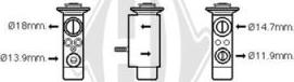 Diederichs DCE1019 - Valvola ad espansione, Climatizzatore autozon.pro