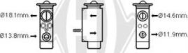Diederichs DCE1039 - Valvola ad espansione, Climatizzatore autozon.pro