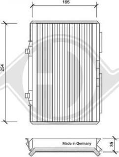 Diederichs DCI0052 - Filtro, Aria abitacolo autozon.pro