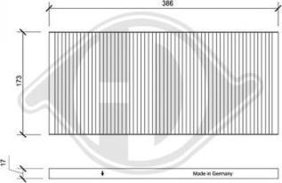 Diederichs DCI0014 - Filtro, Aria abitacolo autozon.pro