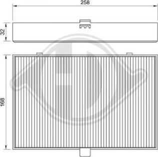 Diederichs DCI0030 - Filtro, Aria abitacolo autozon.pro