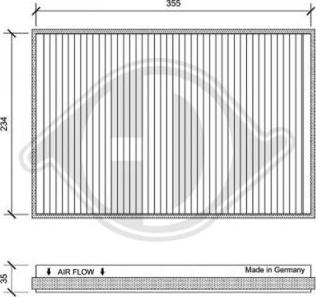 Diederichs DCI0151 - Filtro, Aria abitacolo autozon.pro