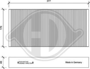 Diederichs DCI0152 - Filtro, Aria abitacolo autozon.pro