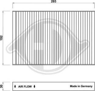 Diederichs DCI0170 - Filtro, Aria abitacolo autozon.pro