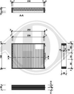 Diederichs DCI0807 - Filtro, Aria abitacolo autozon.pro