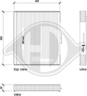 Diederichs DCI0216 - Filtro, Aria abitacolo autozon.pro