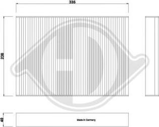 Diederichs DCI0279 - Filtro, Aria abitacolo autozon.pro