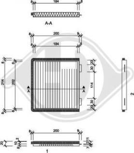 Diederichs DCI1098 - Filtro, Aria abitacolo autozon.pro