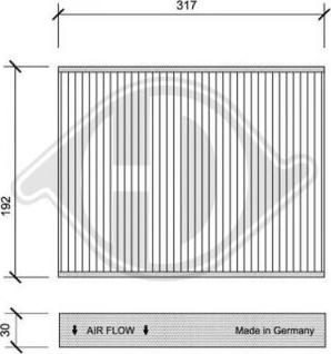 Diederichs DCI1092 - Filtro, Aria abitacolo autozon.pro