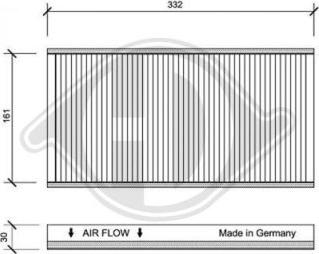 Diederichs DCI1068 - Filtro, Aria abitacolo autozon.pro