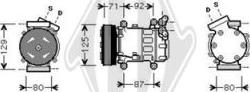 Diederichs DCK1496 - Compressore, Climatizzatore autozon.pro