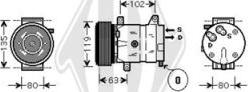 Diederichs DCK1498 - Compressore, Climatizzatore autozon.pro