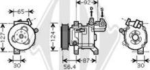 Diederichs DCK1449 - Compressore, Climatizzatore autozon.pro