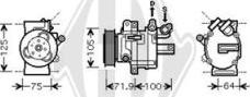 Diederichs DCK1448 - Compressore, Climatizzatore autozon.pro