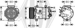 Diederichs DCK1450 - Compressore, Climatizzatore autozon.pro