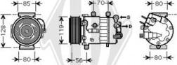 Diederichs DCK1452 - Compressore, Climatizzatore autozon.pro