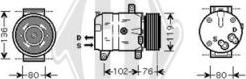 Diederichs DCK1462 - Compressore, Climatizzatore autozon.pro