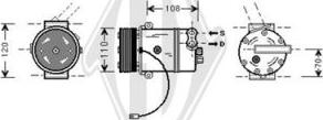 Diederichs DCK1400 - Compressore, Climatizzatore autozon.pro