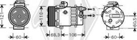 Diederichs DCK1419 - Compressore, Climatizzatore autozon.pro