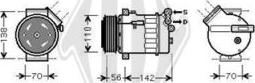 Diederichs DCK1414 - Compressore, Climatizzatore autozon.pro