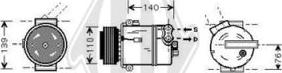 Diederichs DCK1416 - Compressore, Climatizzatore autozon.pro