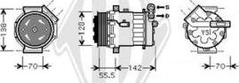 Diederichs DCK1412 - Compressore, Climatizzatore autozon.pro