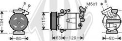 Diederichs DCK1489 - Compressore, Climatizzatore autozon.pro